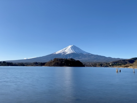 河口湖からの富士山　※イメージ